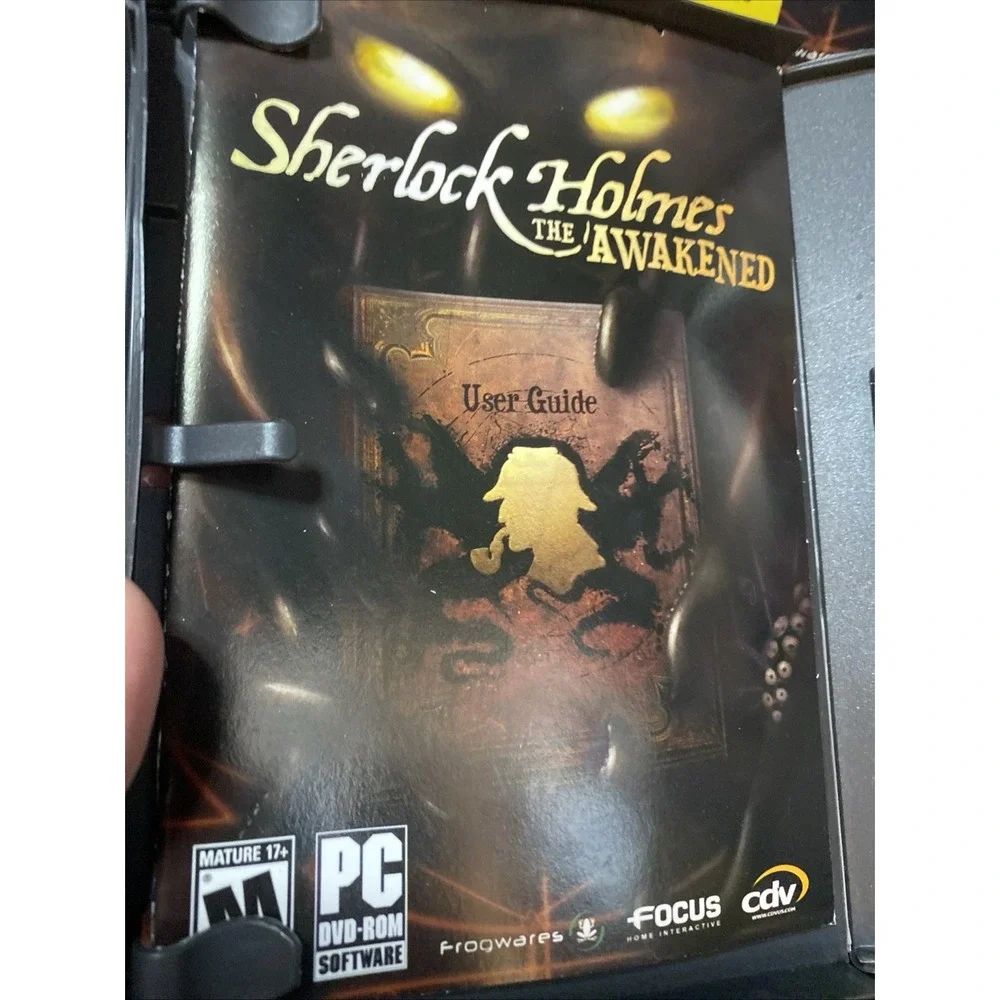 Sherlock Holmes: The Awakened PC Game W/Manual